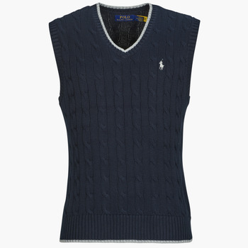 Polo Ralph Lauren Trui  PULL SANS MANCHE MAILLE TORSADEE