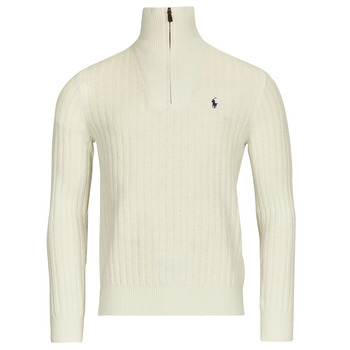 Polo Ralph Lauren Trui  PULL 1/2 ZIP EN LAINE MELANGE