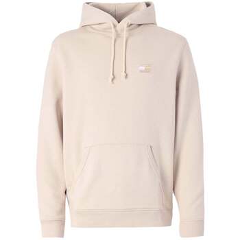 Tommy Jeans Sweater  Tonal Logo Badge Hoodie Oat Marl Heather