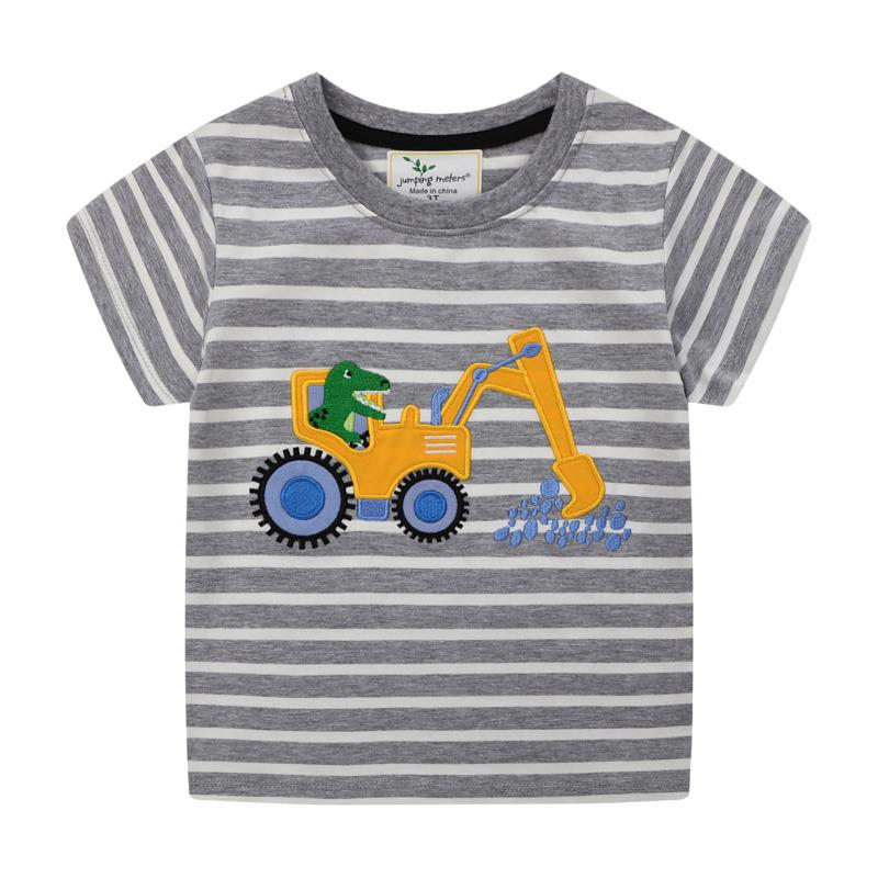 VantaGoods 2025 Meisjes Zomer Katoenen Cartoon T-shirt - Europese & Amerikaanse Stijl 2T (Height 80-85 cm)