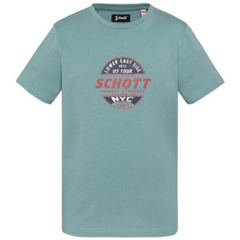 Schott T-shirt Korte Mouw  -