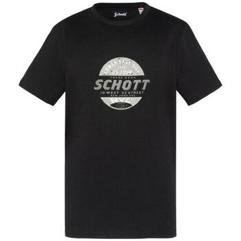 Schott T-shirt Korte Mouw  -