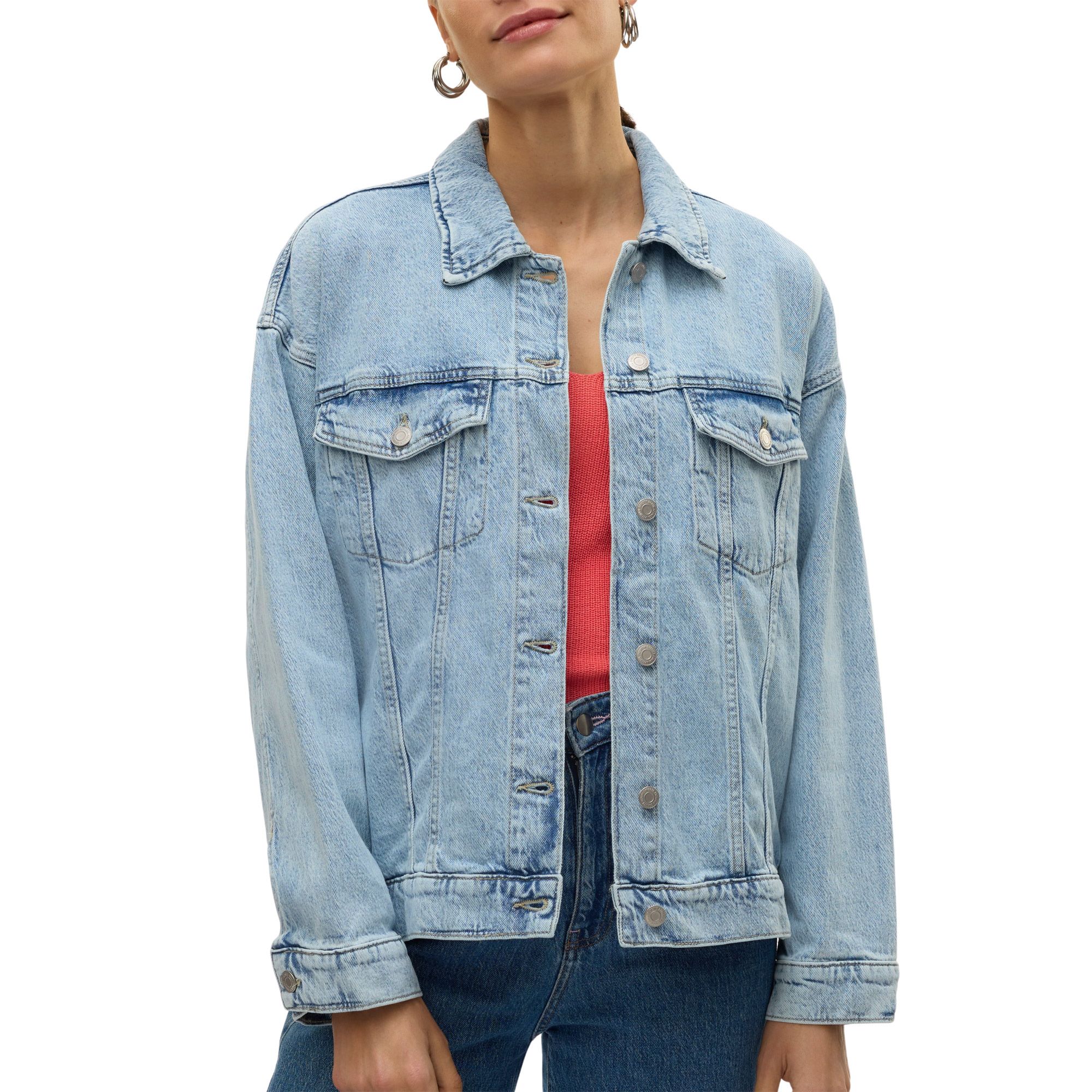 Vero Moda Tessa Oversized Spijkerjas Dames