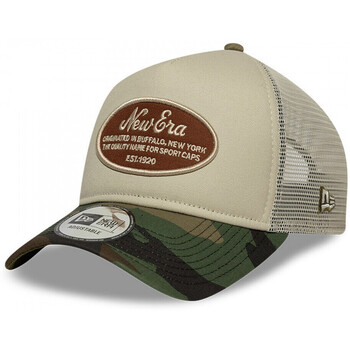 New-Era Pet  Oval patch camo trucker newera
