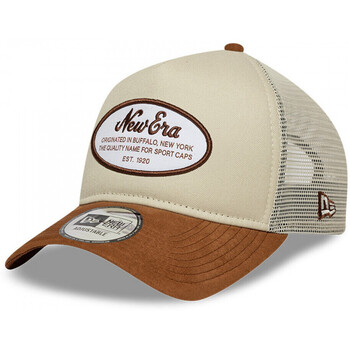 New-Era Pet  Oval patch suede trucker newera