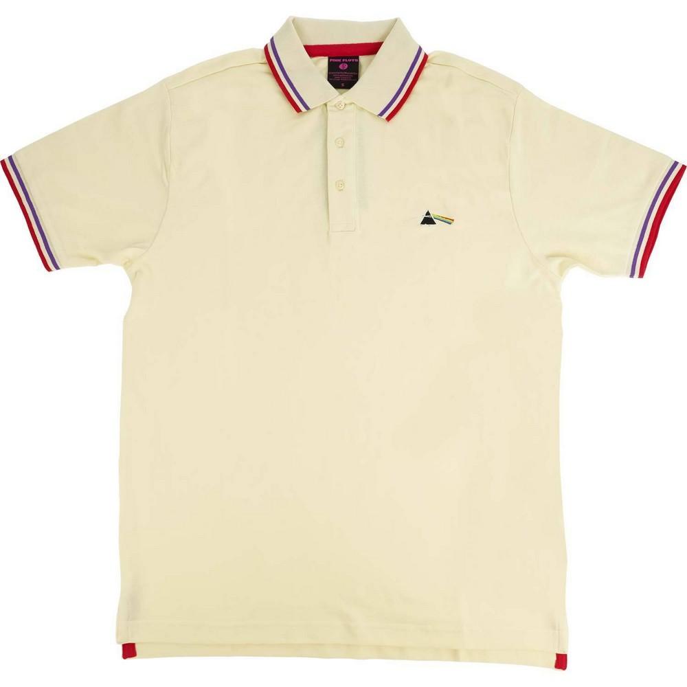 Pink Floyd Unisex volwassen donkere kant van de maan prisma poloshirt XXL natuurlijk