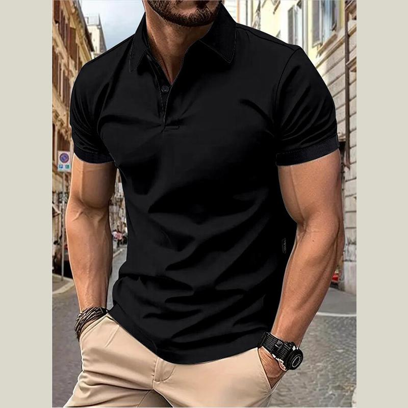 Cloth W Herenmode Zomer Polo T-shirt Casual Ademend Top Revers Kraag Hals Korte Mouw Comfortabel Sport T-shirt Yasheng L