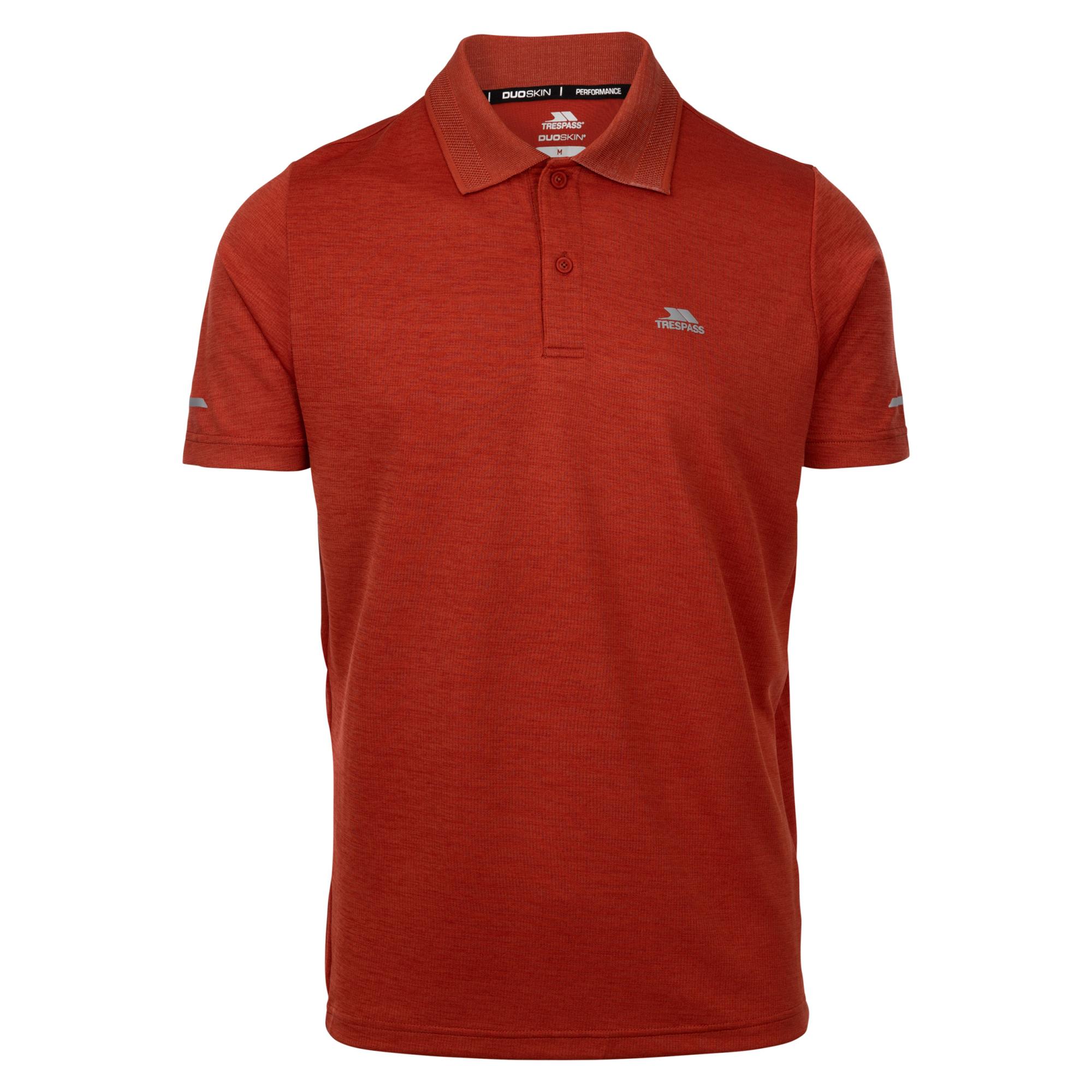 Trespass Mens Mckay Active Polo Shirt L