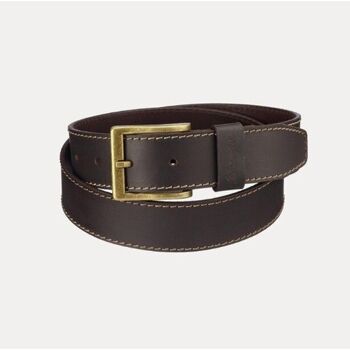 Wrangler Riem  112125438 STITCHED-BROWN