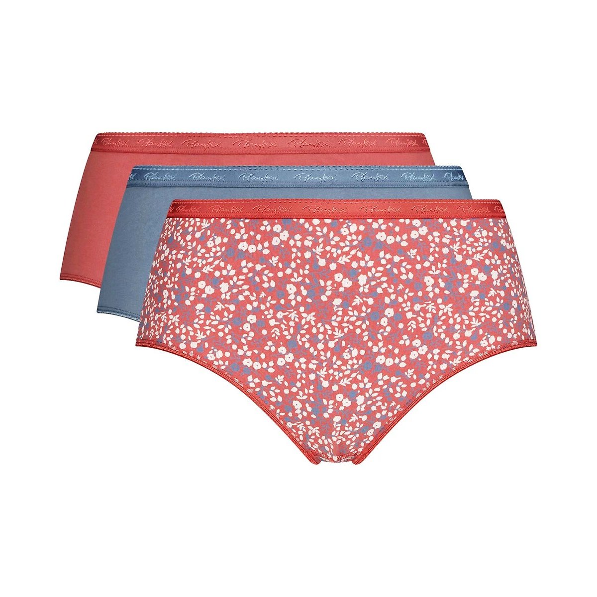Playtex Set van 3 midi-slips in biologisch katoen