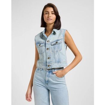 Lee Spijkerjack  112363461 RIDER VEST-DENIM LIGHT