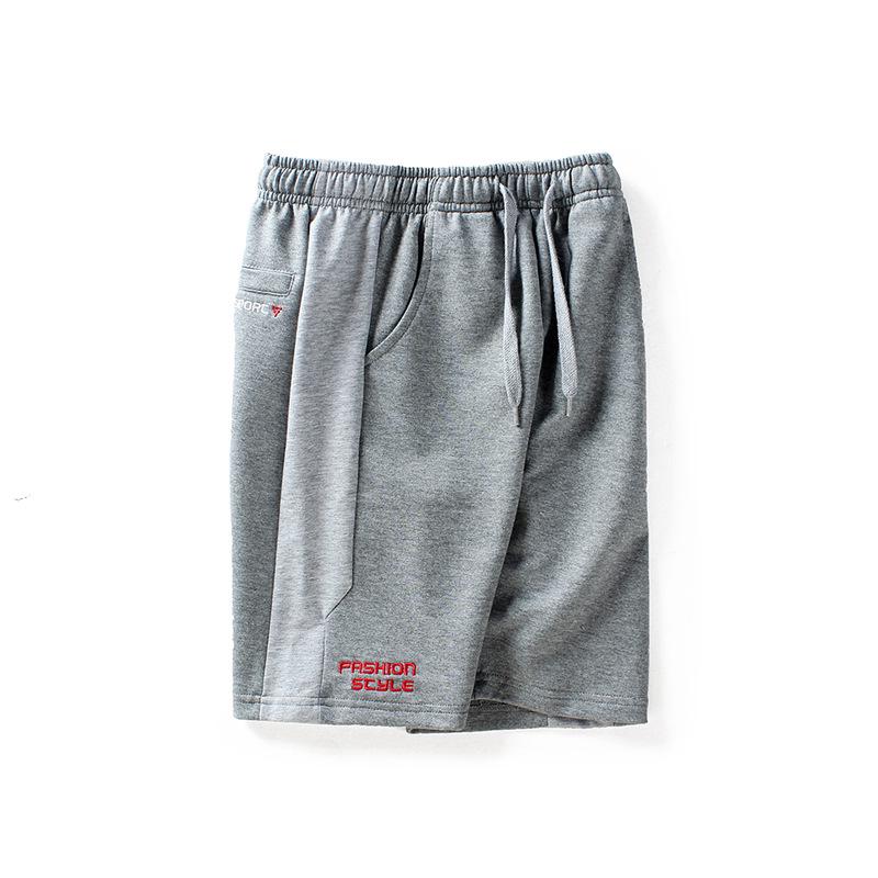 VantaGoods Koreaanse contrasterende sportshorts voor jongens in de zomer van 2023 120 cm grijze kleur