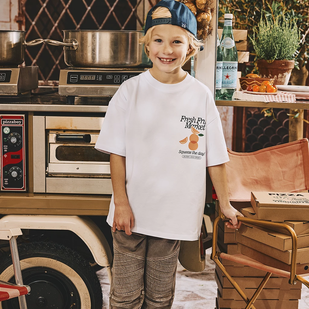 Z8-collectie T-shirt heavy jersey Arturo (bianco)