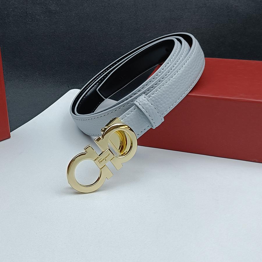 Salvatore Ferragamo 2.5cm Women Belt Luxury Brand Designer Belt Suit Jeans Formal Brand Gift Box 115cm