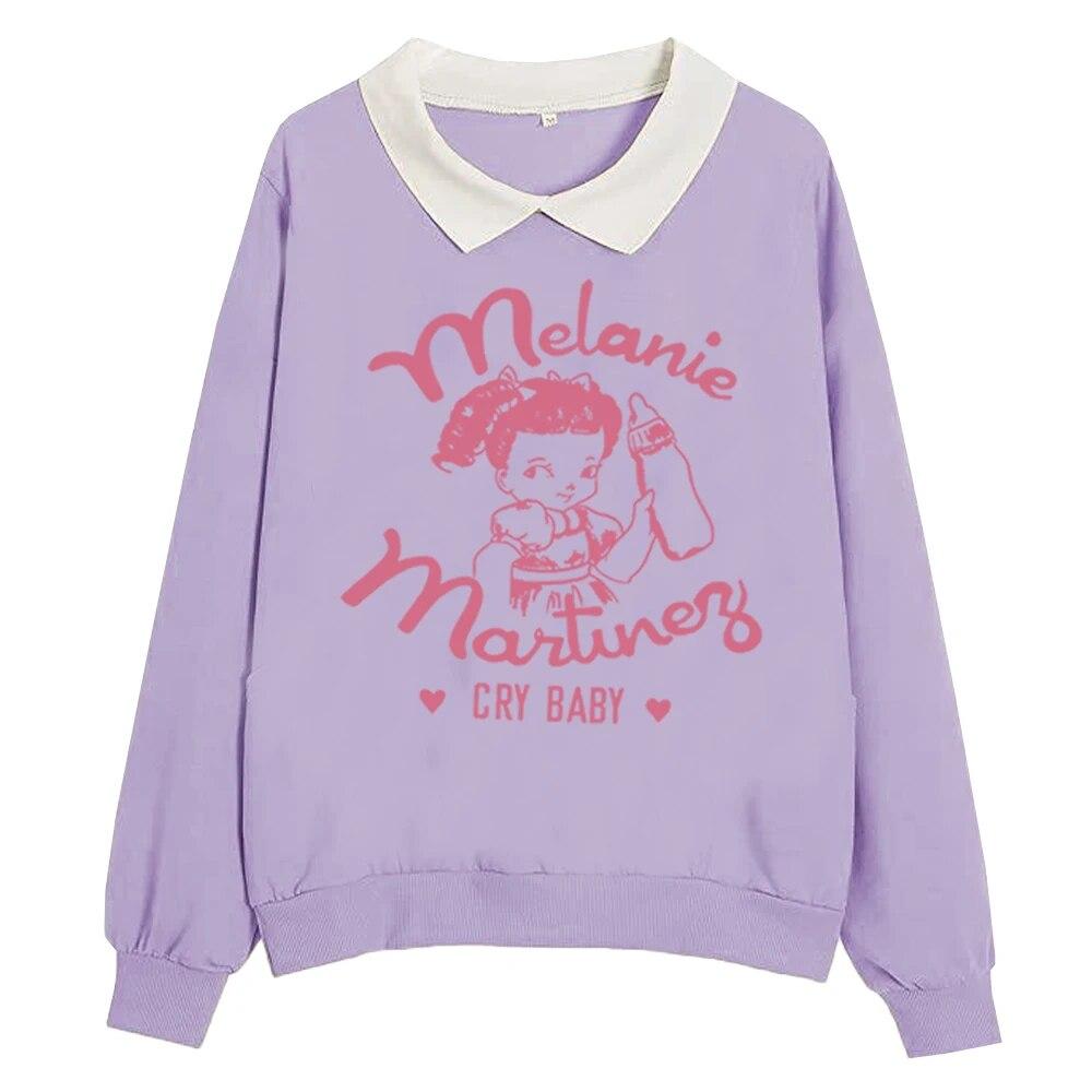 91421224MABNT3F50F Melanie Martinez Cry Baby Sweatshirts Pop Zanger Fans Gift Tienermeisje Nep Tweedelige Drop Schouder Vrouw Hoodie Unisex 4XL