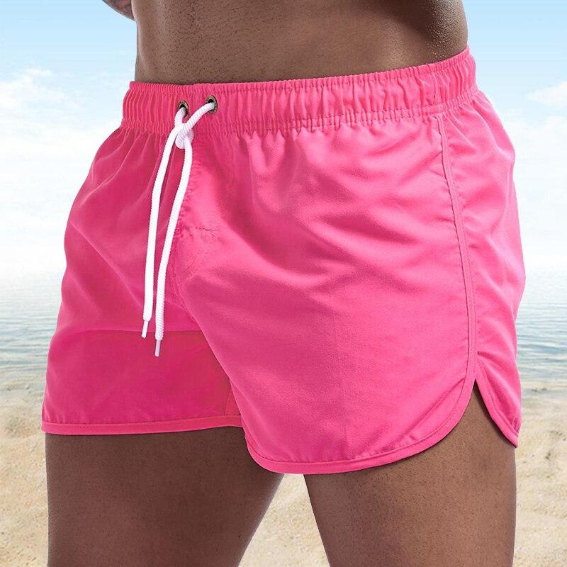 Boutique Clothing No.1 9 kleuren snel drogende shorts hardloop sport shorts heren shorts zomer strand shorts boxer shorts casual shorts strand shortsFD05148082 XL roze