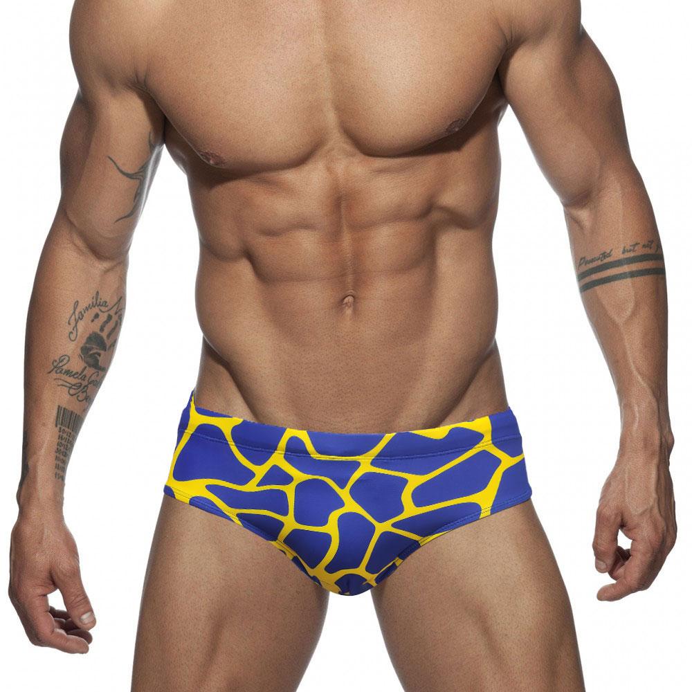 UXH Fashion Heren zwemslips zwemkleding XXL marineblauwe kleur
