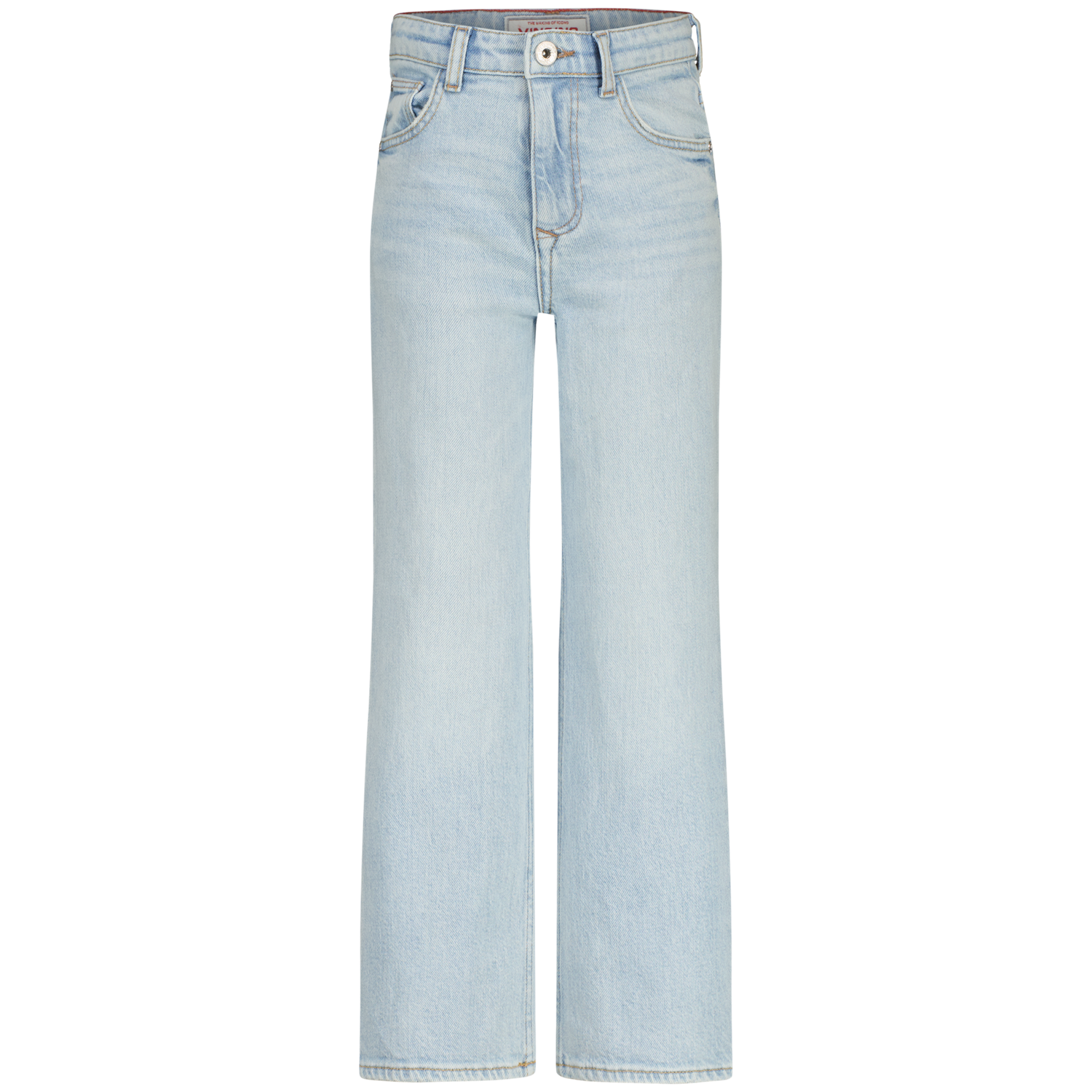 Vingino winter jeansbroek meisjes - blauw - Cecile - wide leg fit