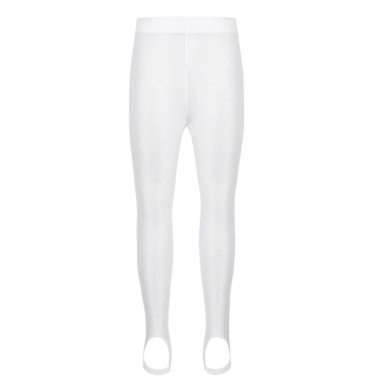 IEFiEL Unisex Kids Stijgbeugel Ballet Yoga Dans Panty's Kous Kinderen Betaalde Sokken Panty 4-5 Years wit