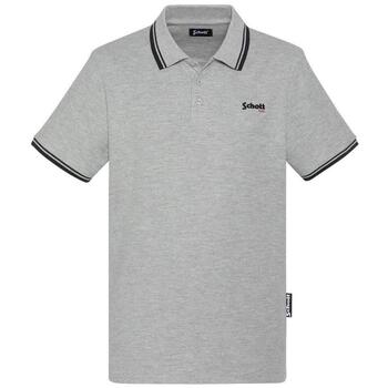 Schott Polo Shirt Korte Mouw  -