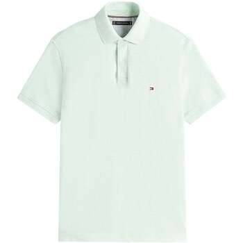 Tommy Hilfiger Polo Shirt Korte Mouw  1985 Regular Fit Polo Shirt Mint Gel Heather
