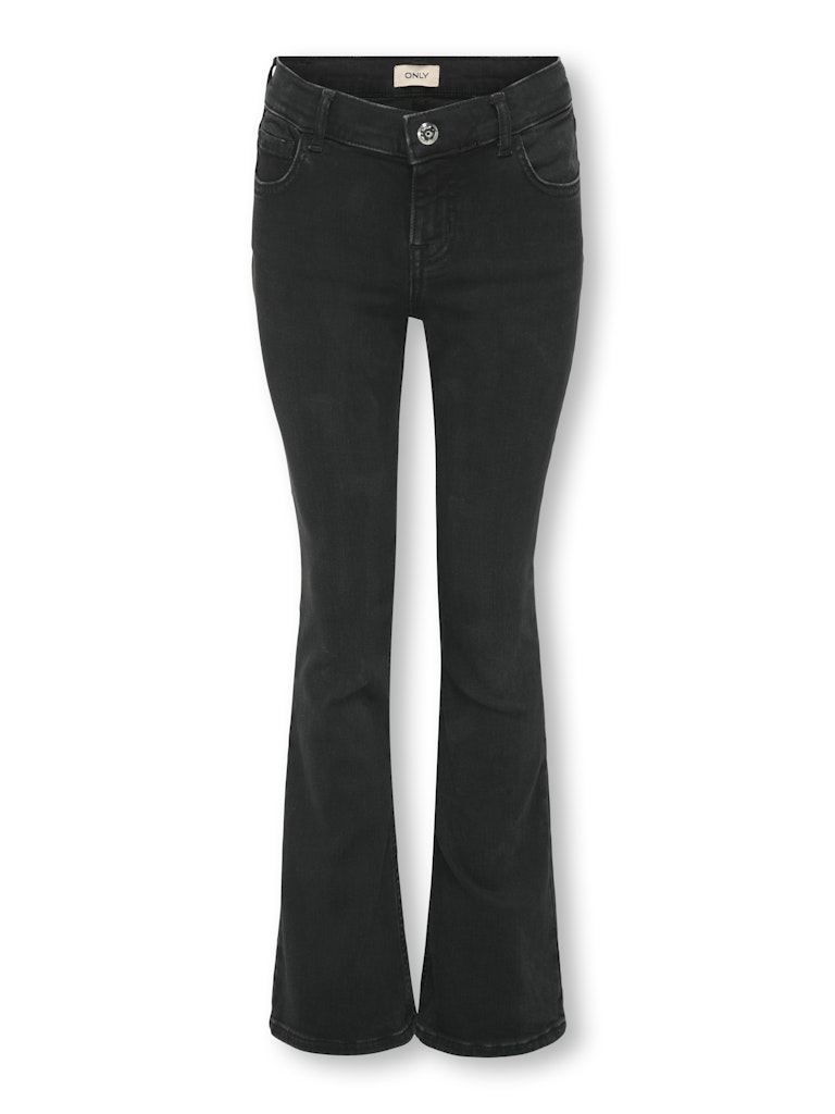 Only Kogblush mid flared dnm dia1099 black denim