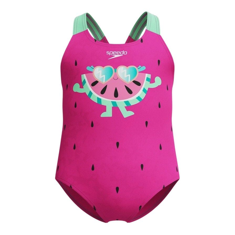 Speedo Digital Printed Badpak Meisjes