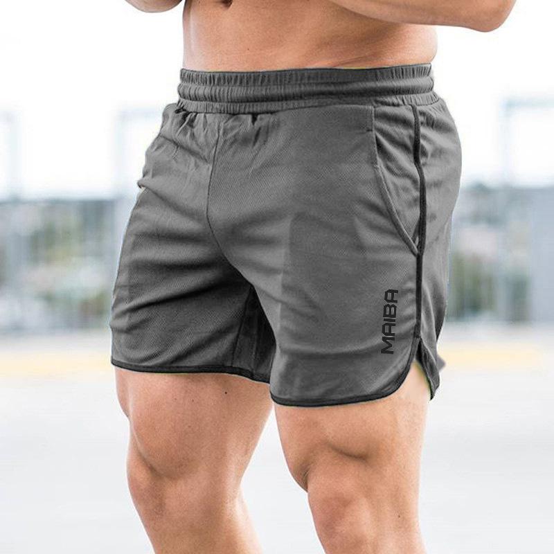 Lucky Black Cat Mannen Fitness Bodybuilding Shorts Man Zomer Sportscholen Workout Mannelijke Ademend Mesh Sneldrogende Sportkleding Jogger Strand Korte Broek M