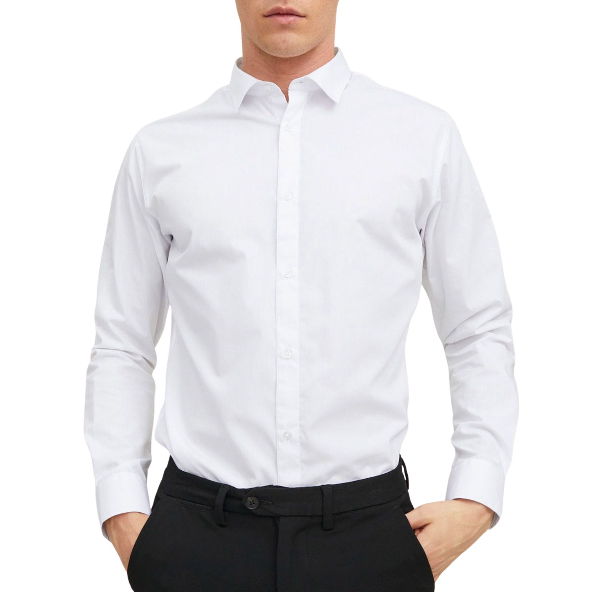 Jack & Jones Overhemd met lange mouwen JJJOE SHIRT LS PLAIN