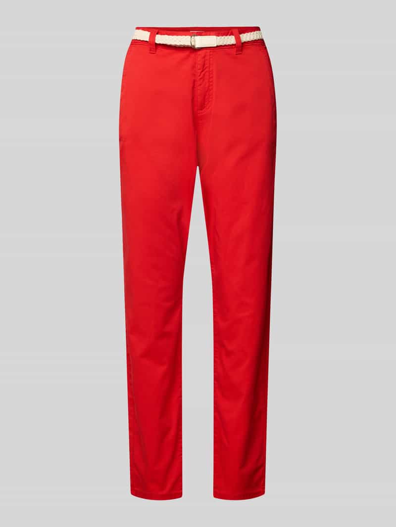 S.Oliver Chino met riem (set, 2-delig)