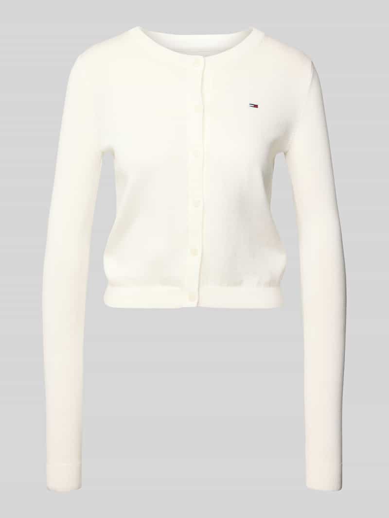TOMMY JEANS Vest TJW ESSENTIAL CREW NECK CARDIGAN