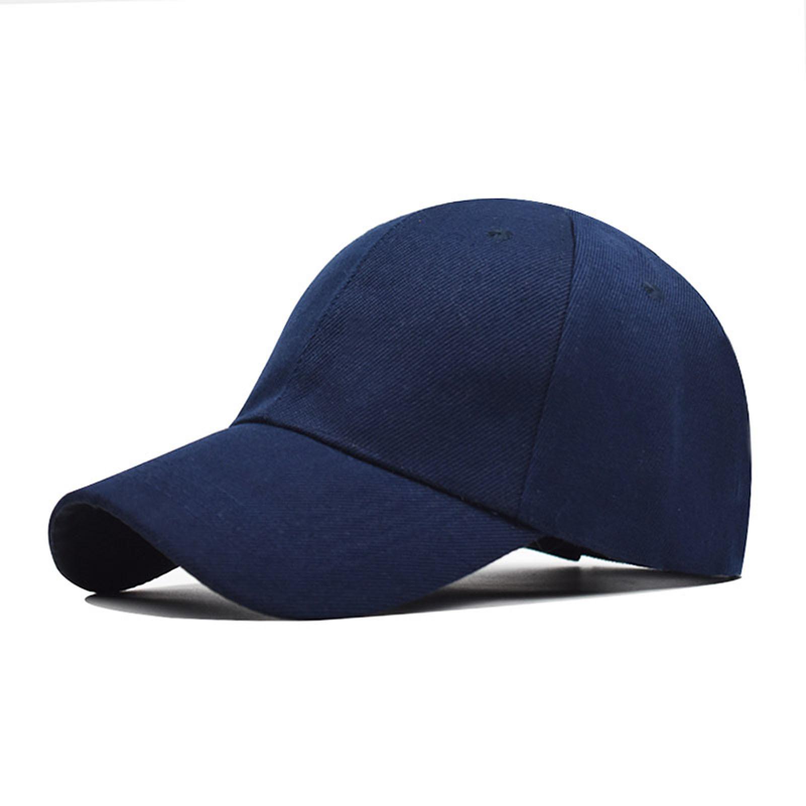 Ximalaya (Qunide) Mode effen kleur baseballpet koppel gebogen dakrand tong hoed zonnehoed One Size Vloot