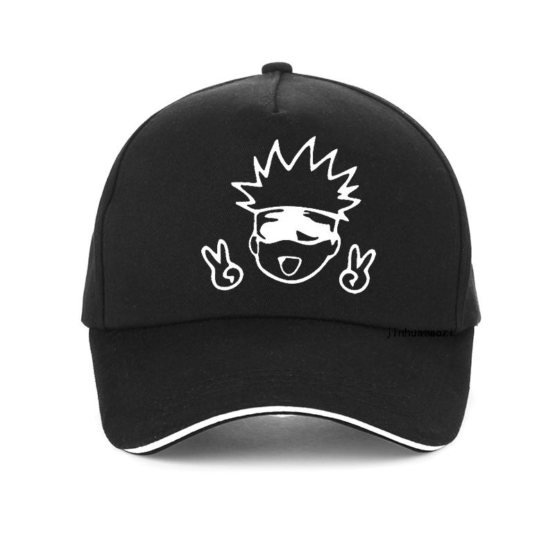 Kiki Cap Manga Japanse Anime Jujutsu Kaisen hoed Unisex Grappige gojo satoru Baseball Cap Yuji Itadori Grafische Tieners Katoen Snapback hoed Adjustable