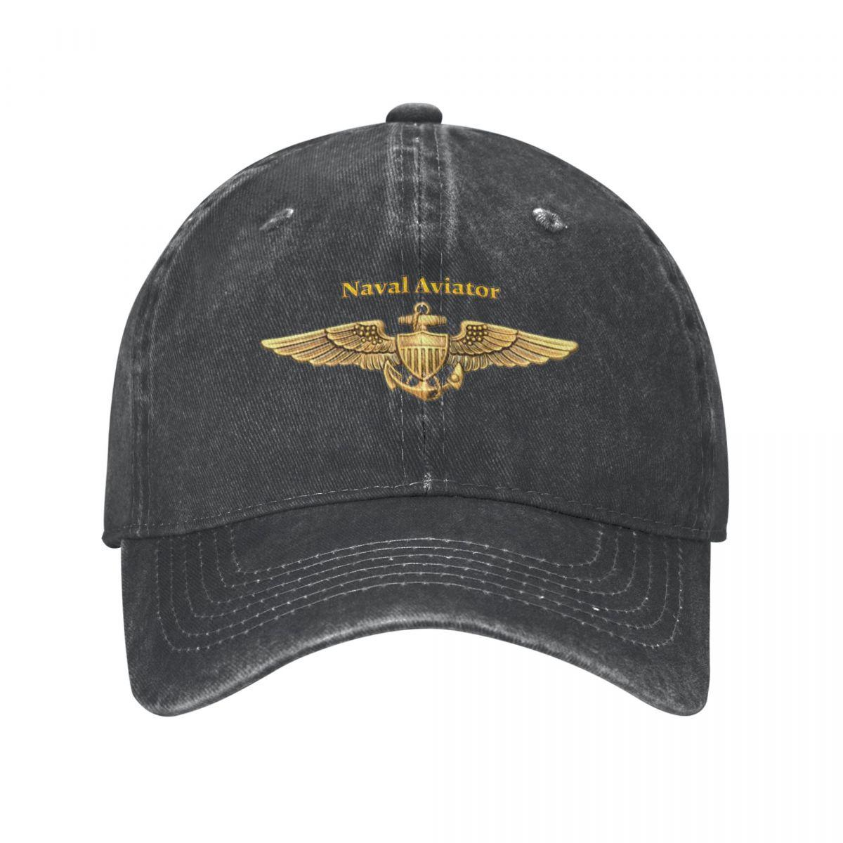 91440605MAC3NXC54W Marine vlieger vleugels accessoires Unisex Baseball Cap Air Armed Forces noodlijdende katoenen hoeden Cap Vintage One Size