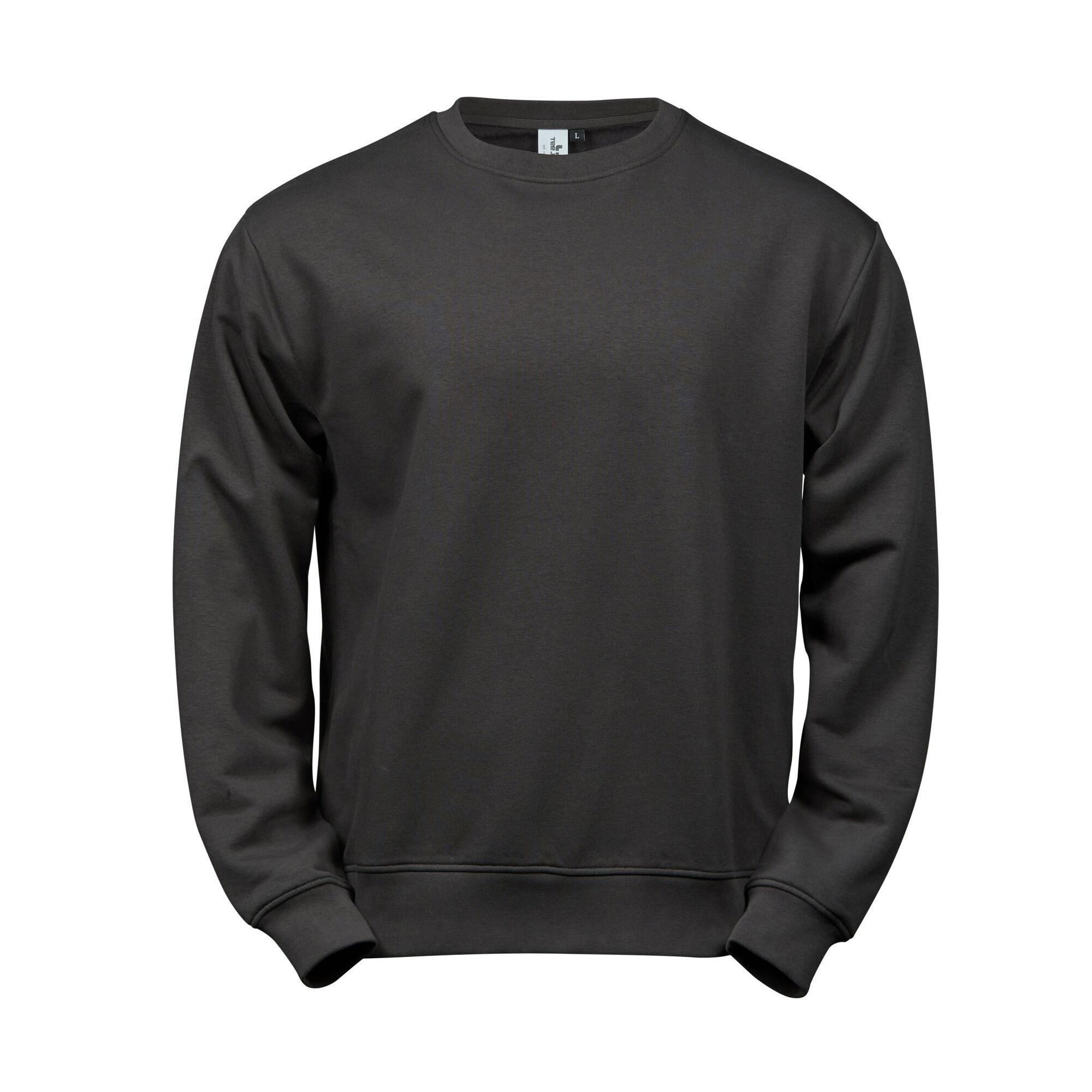 Tee Jays Heren Power Sweatshirt XXL donkergrijze kleur