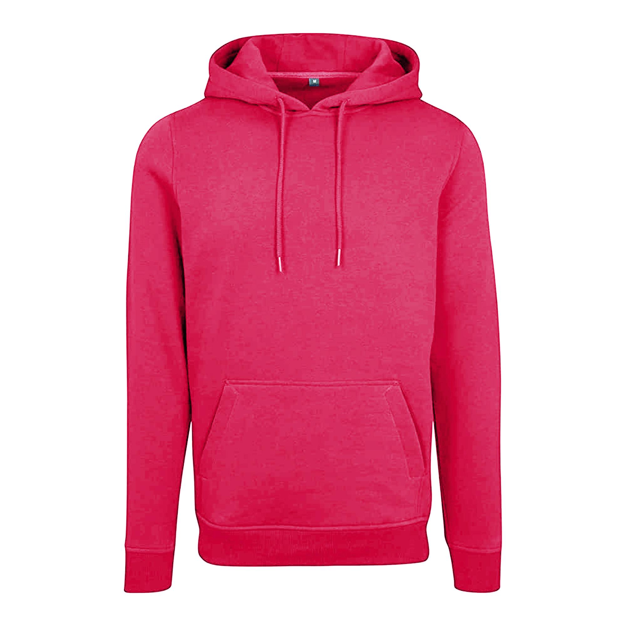 Build Your Brand Bouw uw merk zware pullover-hoodie voor heren XS