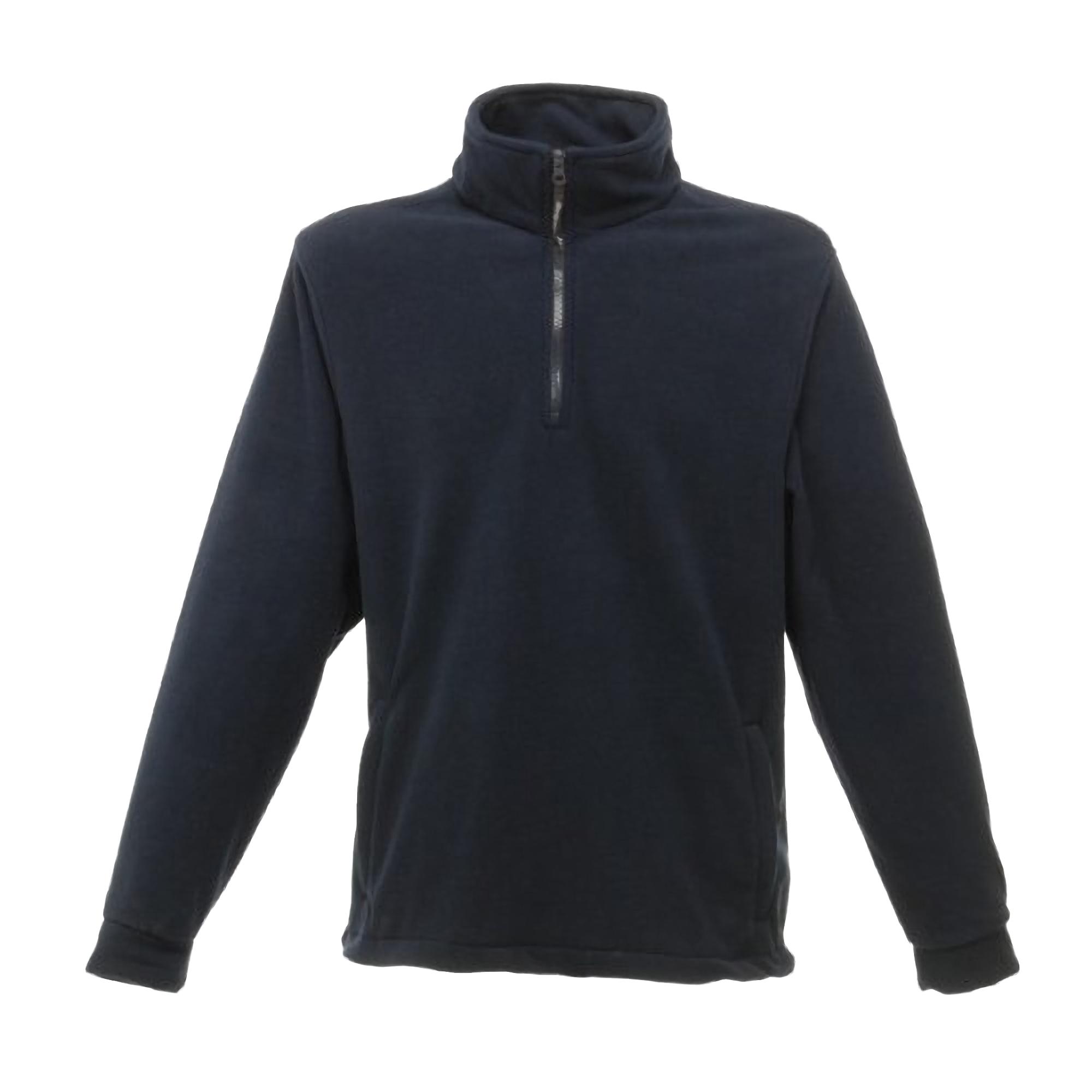 Regatta Thor Overhead anti-pil fleece top met halve rits (170 GSM) 2XL marineblauwe kleur