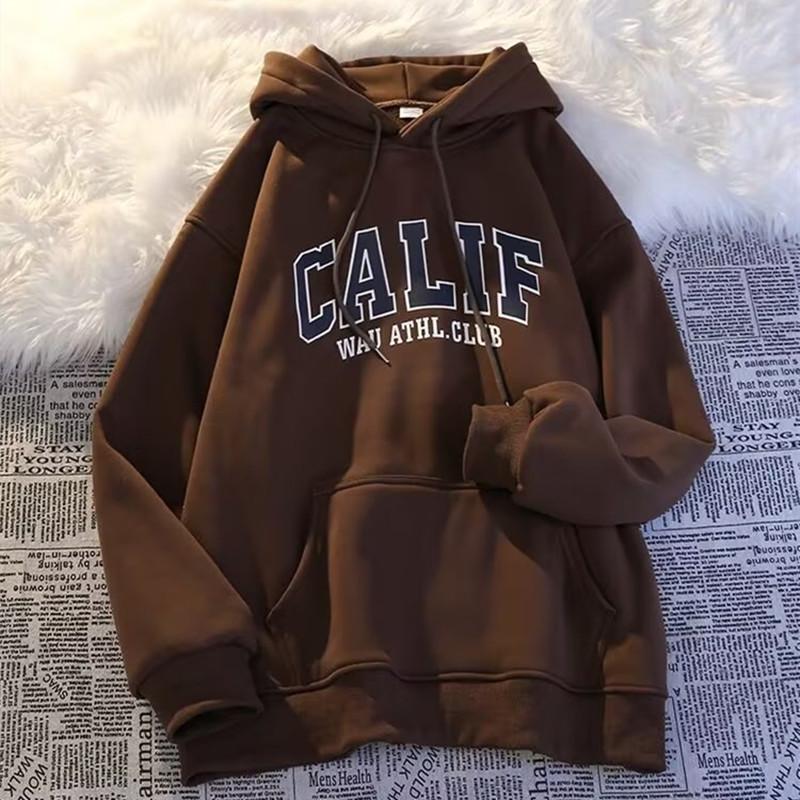 VantaGoods Trendy oversized Koreaanse fluwelen sweatshirt voor heren - herfst/wintercollectie 2023 5XL koffie