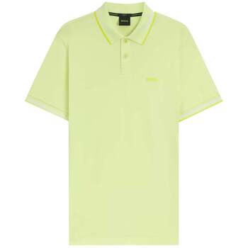 Boss Polo Shirt Korte Mouw  Slim Fit Paul Polo Shirt Light Pastel Green