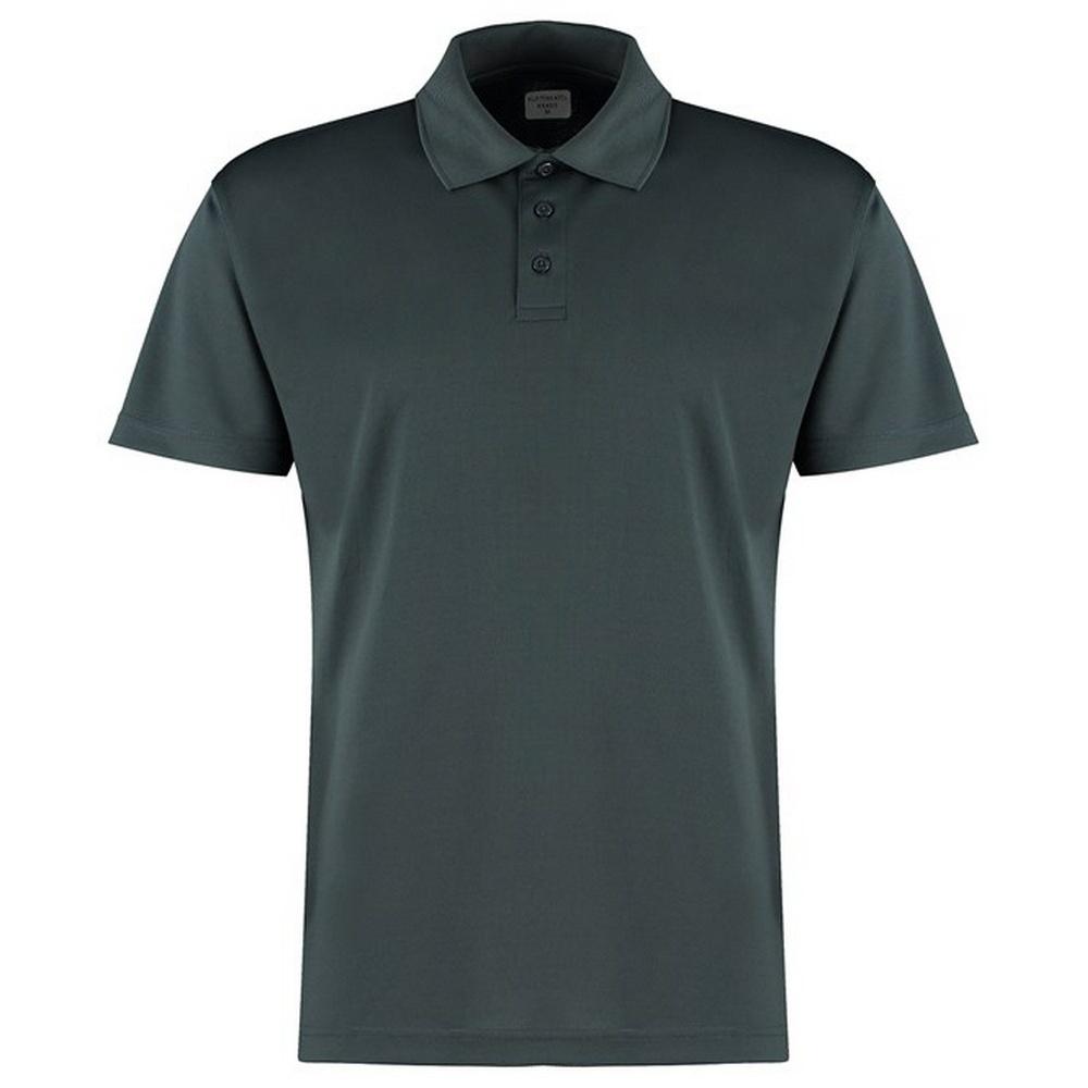 Kustom Kit Heren micro mesh poloshirt met korte mouwen XS