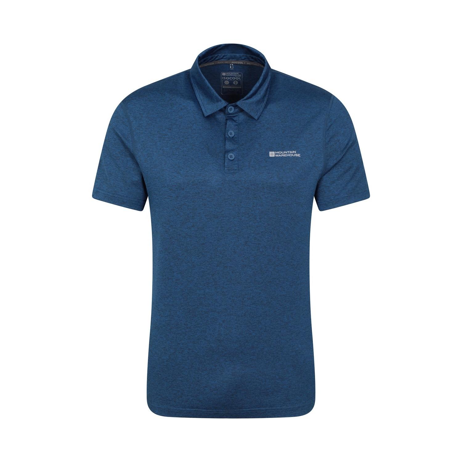 Pertemba FR - Apparel Mountain Warehouse Heren Deuce IsoCool-poloshirt XXL donkerblauwe kleur