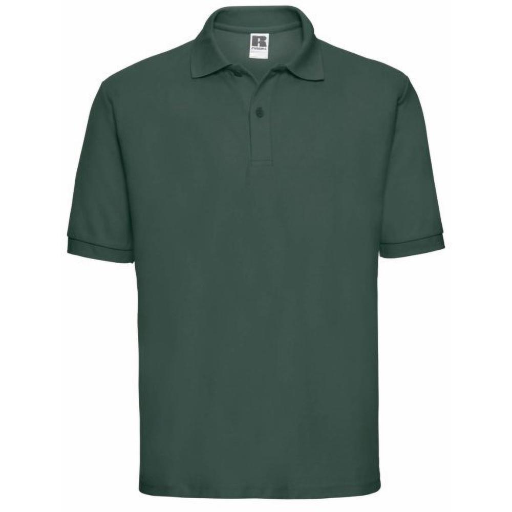 Jerzees Colours Russell Heren klassiek polykatoen poloshirt met korte mouwen XS