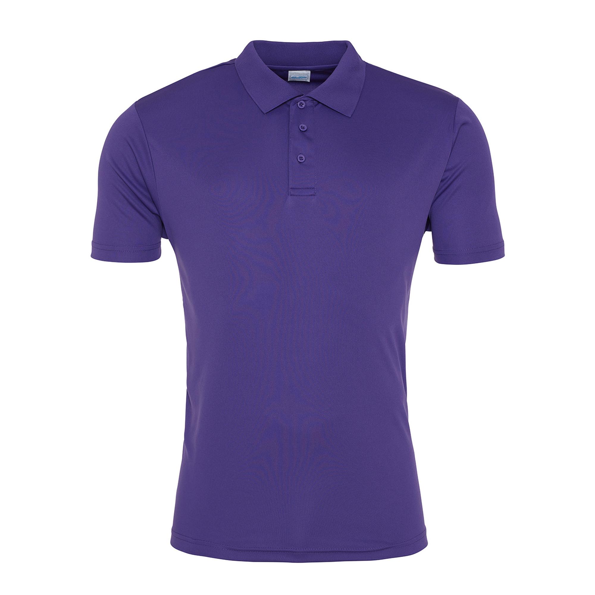 AWDis Cool Unisex volwassen cool glad poloshirt XXL paars