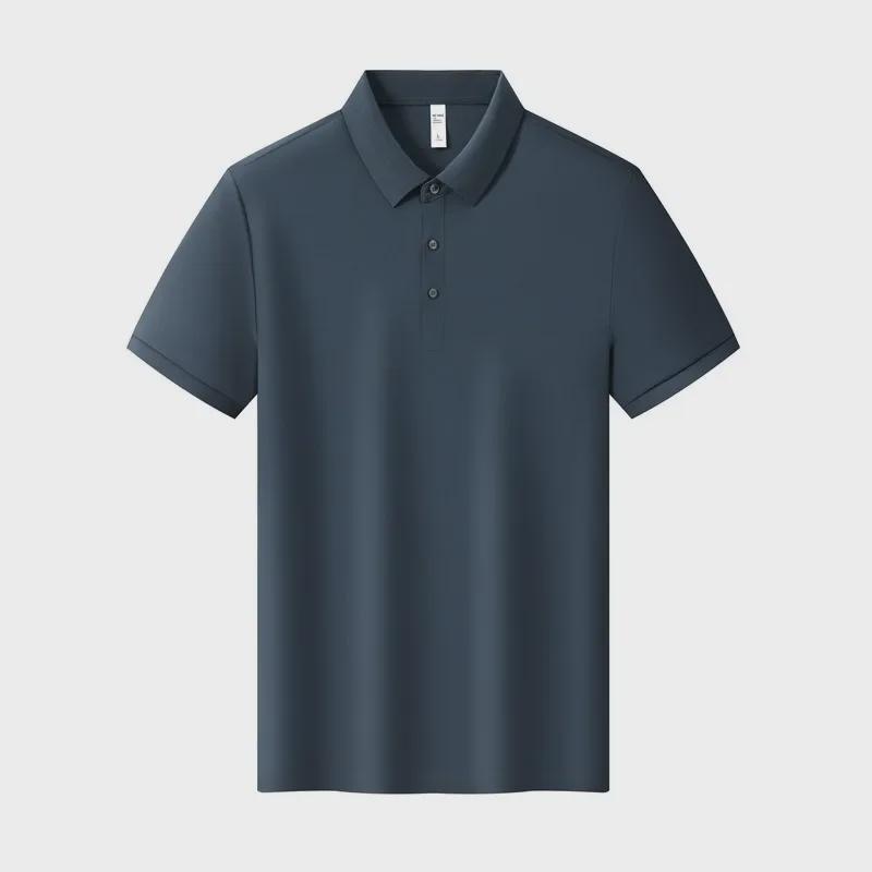 VantaGoods Xiaomi Ice Silk Bead Flower Naadloos Poloshirt met Antibacteriële Eigenschappen XXL