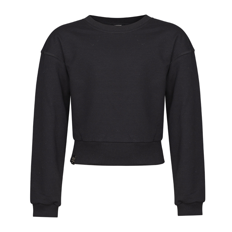 KIEstone winter sweater meisjes - zwart - Marieke