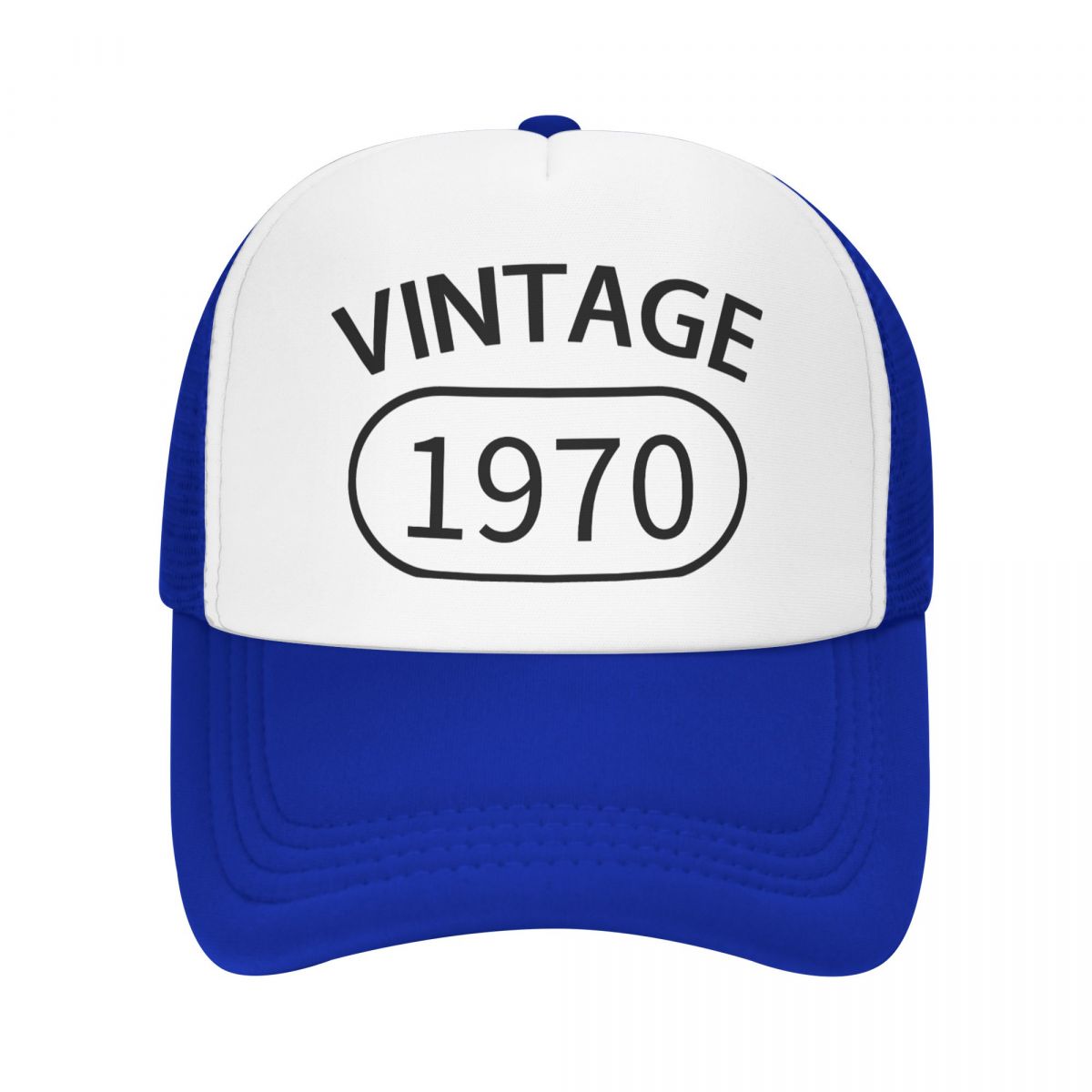 Hot Cap Mode Verjaardagscadeaus Vintage 1970 Trucker Hat Gepersonaliseerde Verstelbare Volwassen Aangepaste Jaren Baseball Cap Outdoor Snapback Caps Trucker Hat