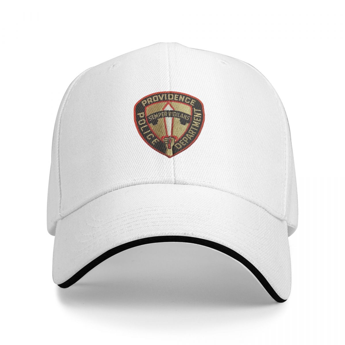 Kiki Cap Providence Rhode Island Police Department Baseball Caps Mode Unisex Vrouwen Hoeden Casual Cap Sport Baseball Hat Polychromatisch As shown