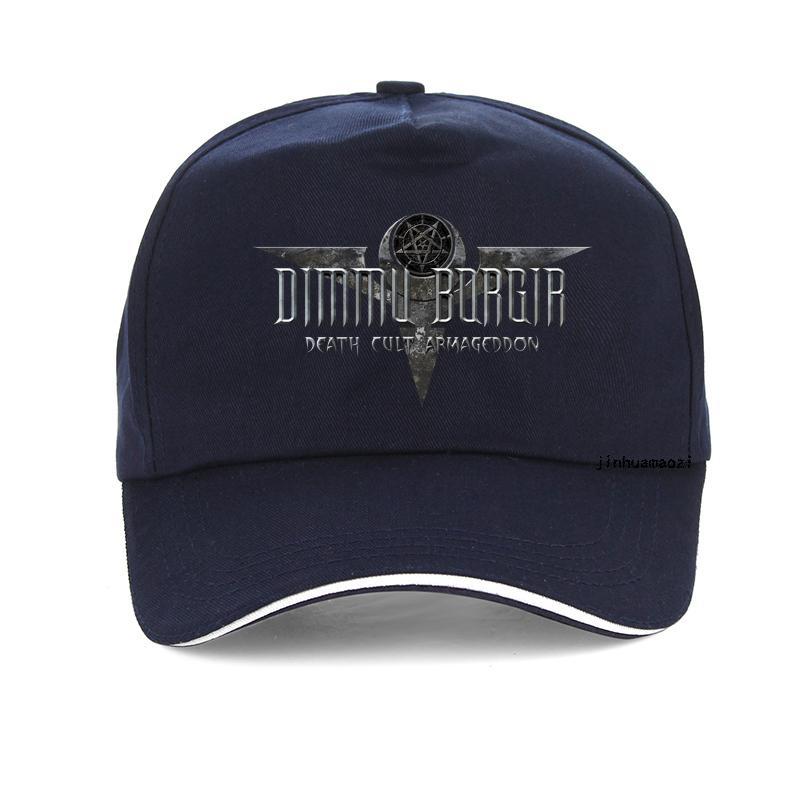 Kiki Cap Dimmu Borgir Black Metal Band Baseball Cap Forces Of The Northern Light Metal Unisex Damesmode Papa hoed zomer Snapback hoeden Adjustable