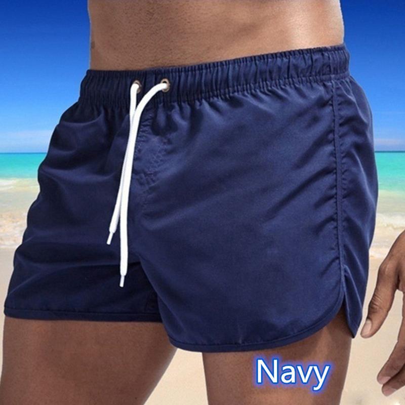 Milost Zomer sneldrogende zwembroek voor heren, sportbroek, badmode, strandshort, joggingshort S