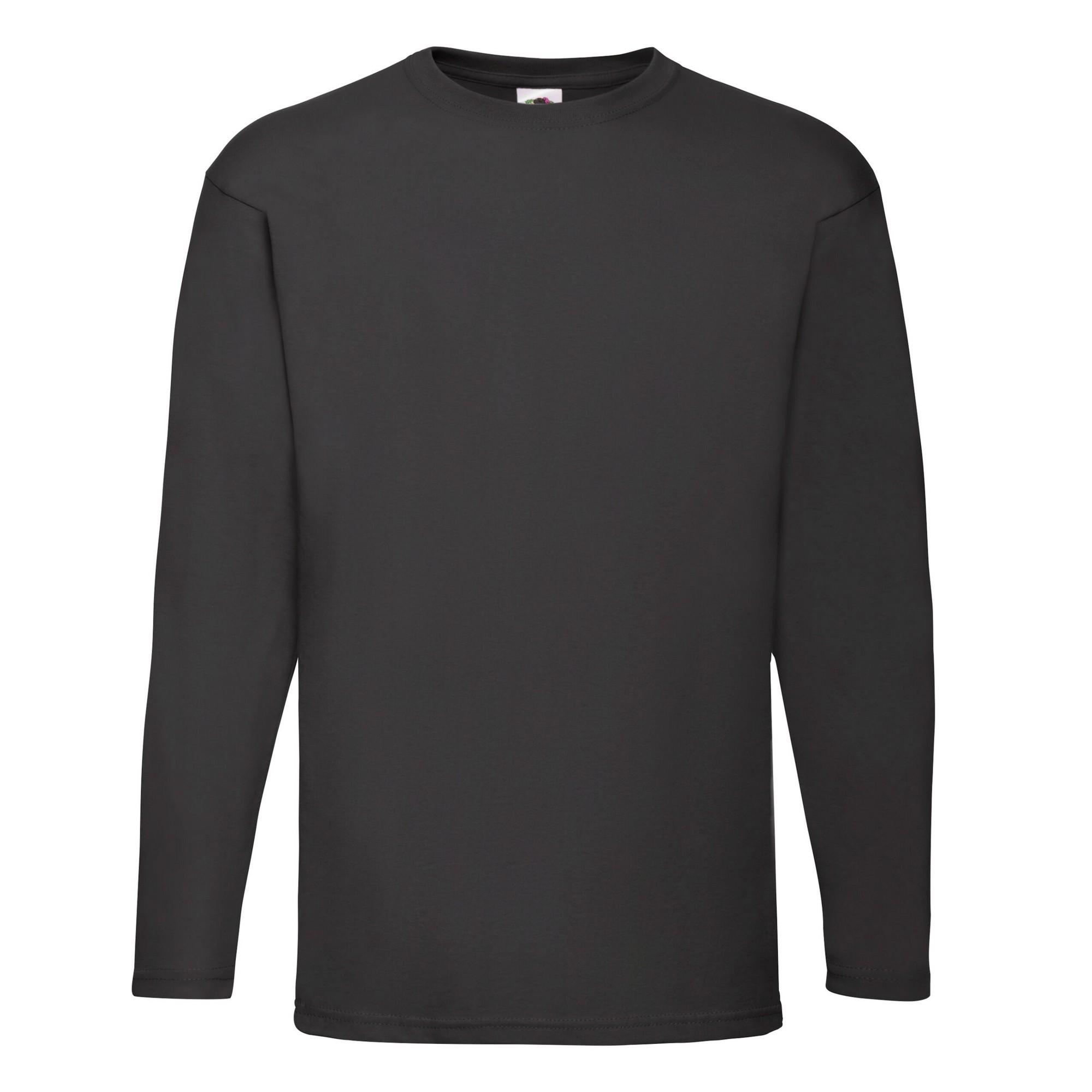 Fruit Of The Loom Mens Valueweight Long-Sleeved T-Shirt XXL